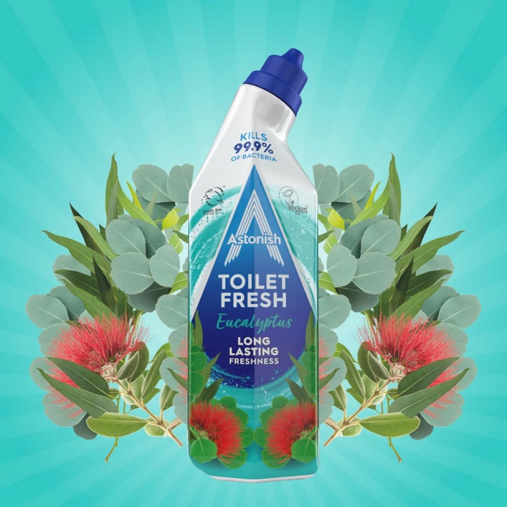 Astonish WC Gel Λεκάνης - Άρωμα Ευκάλυπτος 750ml