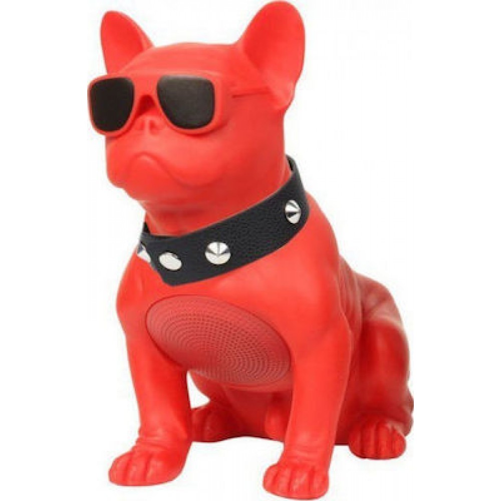 Ηχείο Bulldog Επαναφορτιζόμενο USB TF/SD Bluetooth Aerobull Nano Multipurpose Speaker - C1097 - Κόκκινο